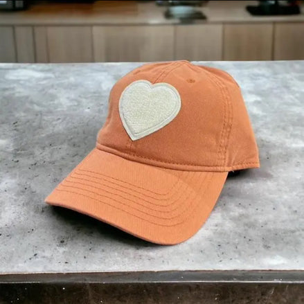Cap heart orange