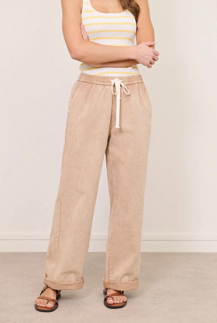 Choco relaxed pants