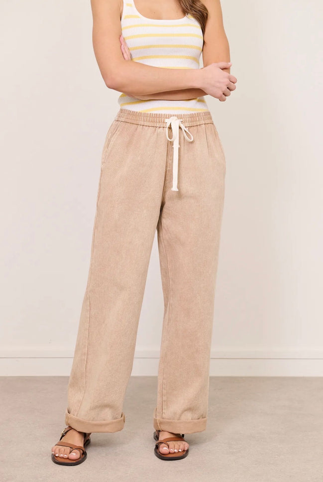 Choco relaxed pants