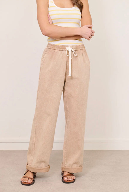 Choco relaxed pants