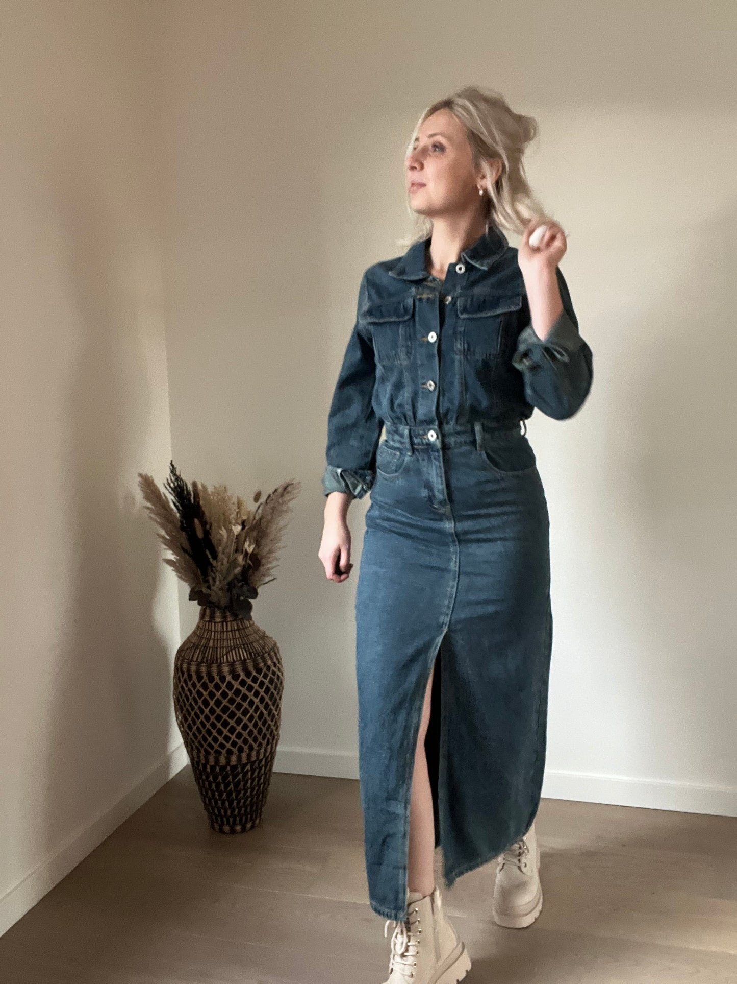 Jeansdress blue