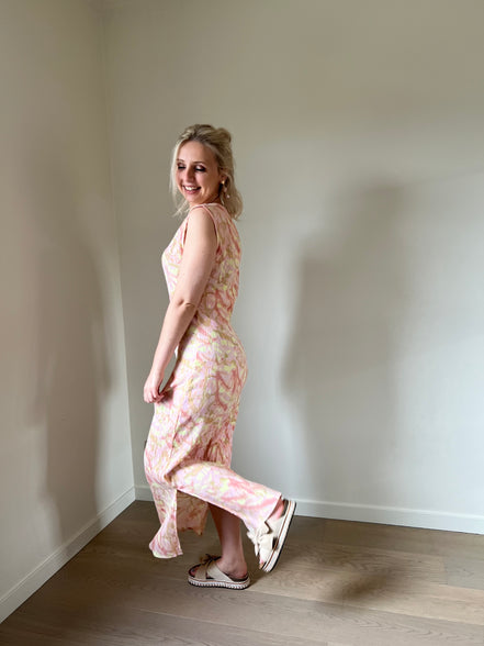 Emelie pleated dress