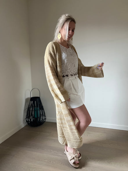 Golden cardigan