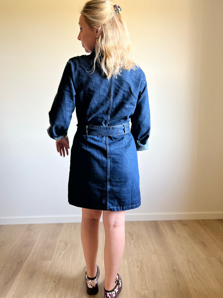 Denim dress brut