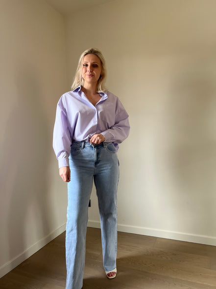 Pastel shirt lilac