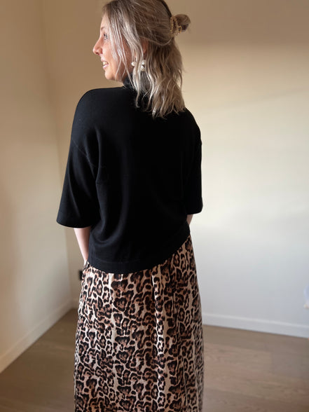 Lizza turtleneck black