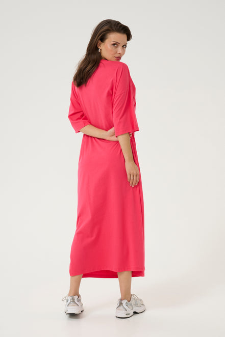 Edna raspberry dress
