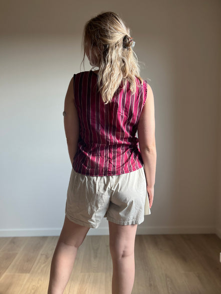 Drawstring Shorts – Off White