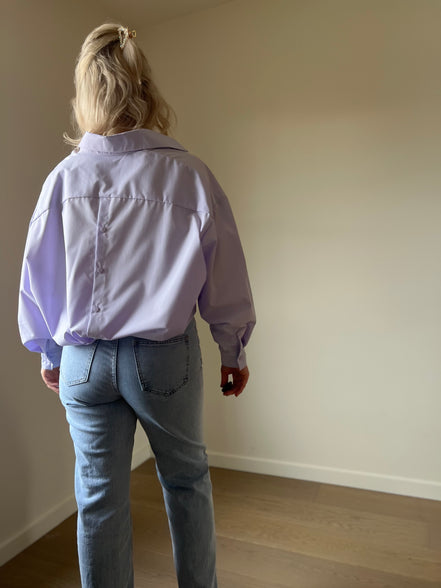 Pastel shirt lilac
