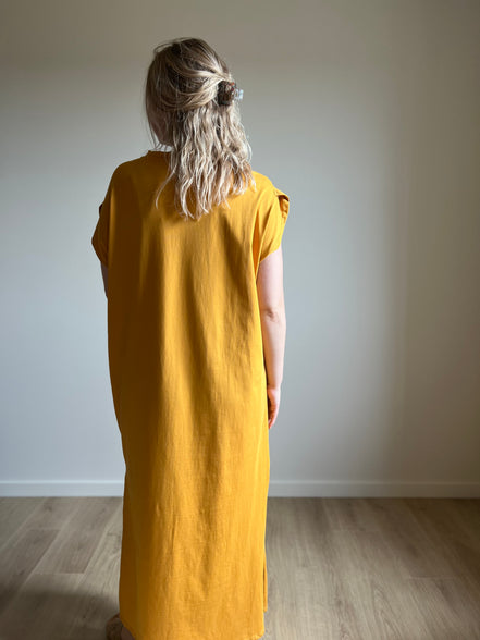 Anna dress mustard