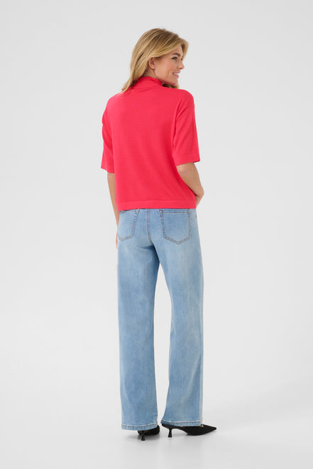 Lizza turtleneck raspberry