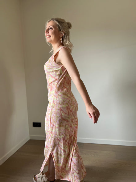 Emelie pleated dress