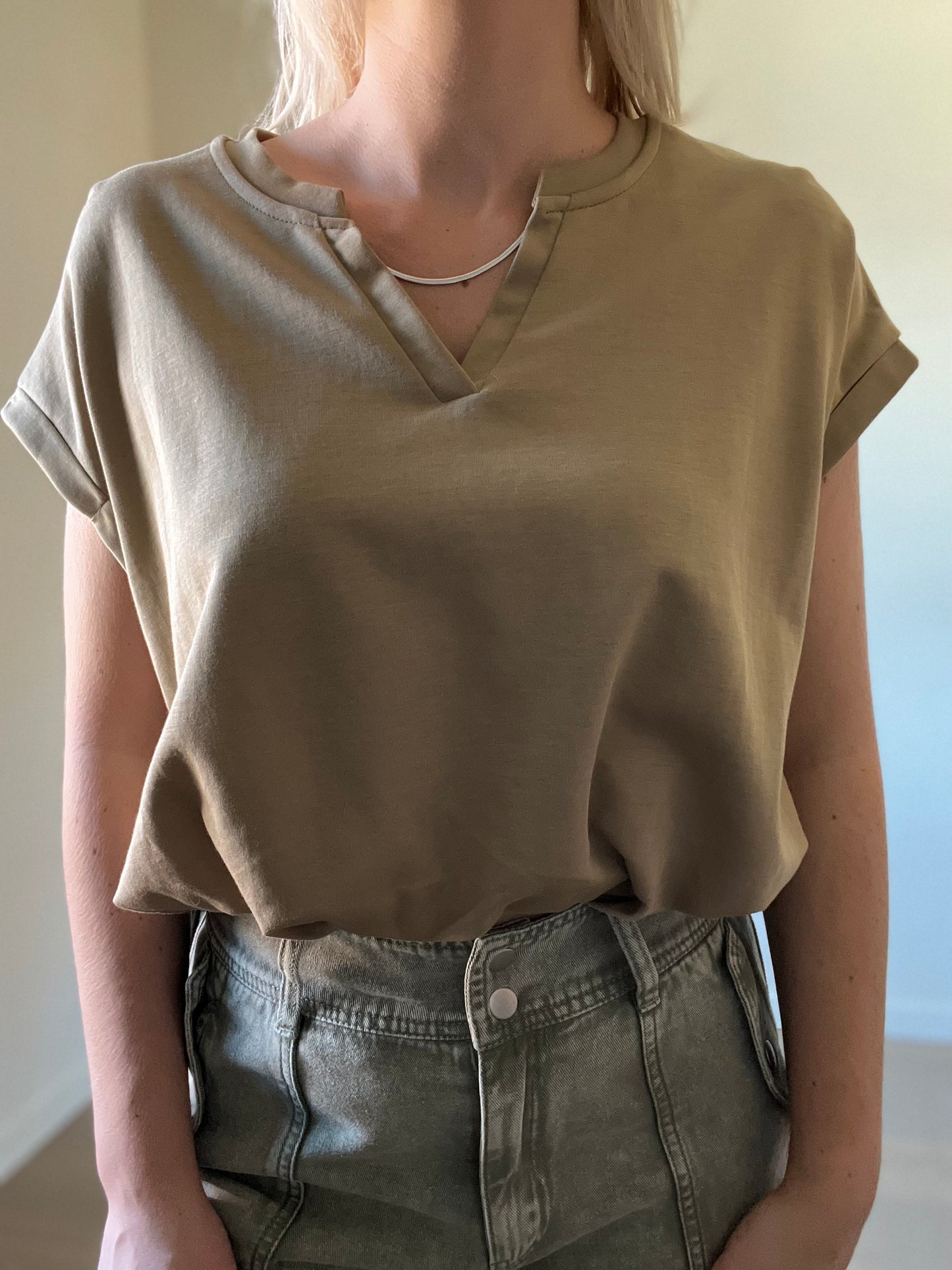 Poof T-shirt khaki