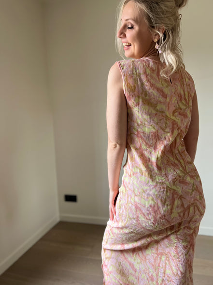 Emelie pleated dress