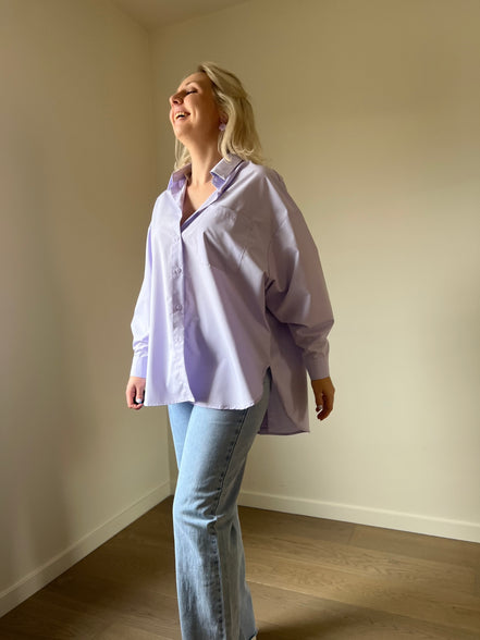 Pastel shirt lilac