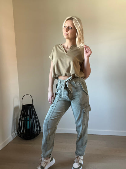 Cargo pants khaki