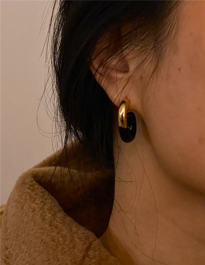 Luana earring black