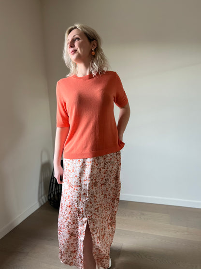 Ashley top orange