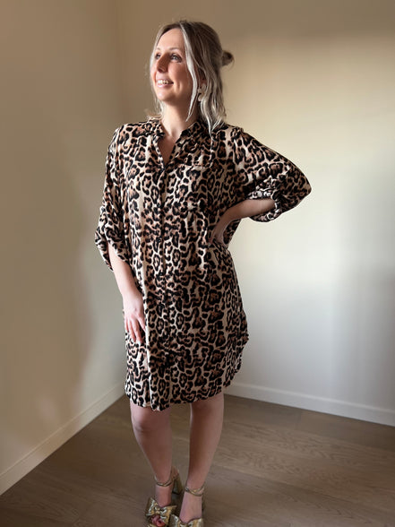 Amber shirt dress leo