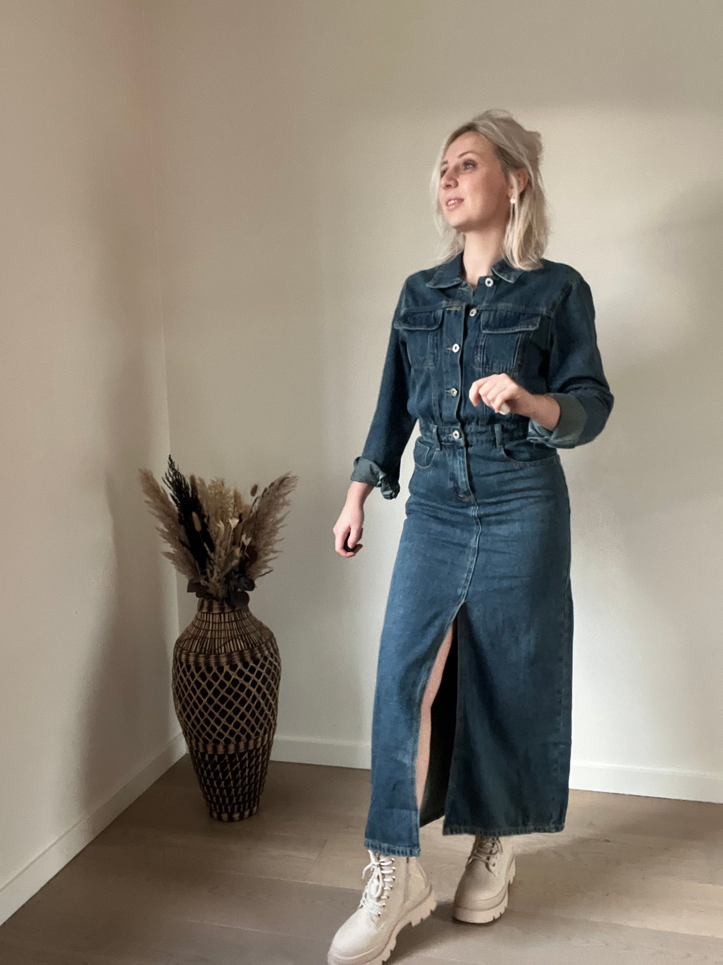 Jeansdress blue