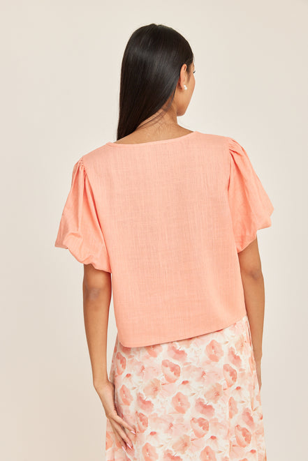 Hilda linen blouse