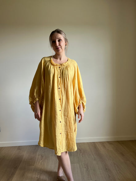 Mais linen blouse dress