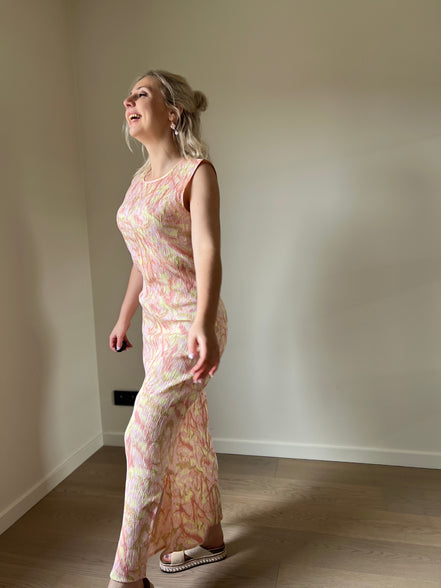 Emelie pleated dress