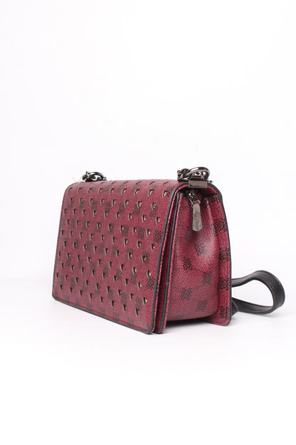 Bordeaux hearts bag