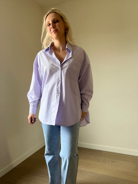 Pastel shirt lilac