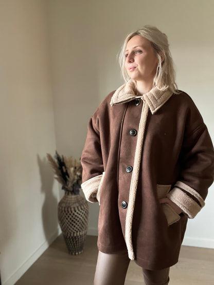 Pooh coat brown