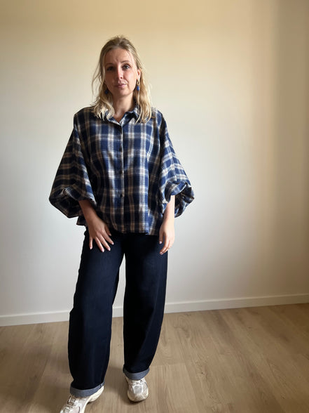Carreaux shirt - Blue