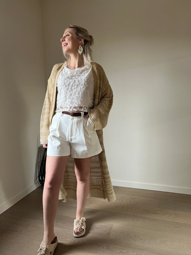 Golden cardigan