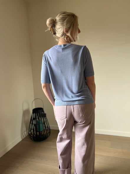 Caro pants violet