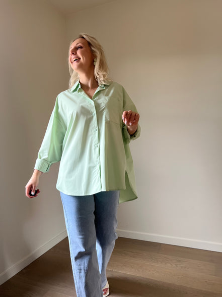 Pastel shirt green
