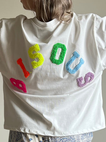 Bisous t-shirt multi
