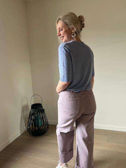 Caro pants violet