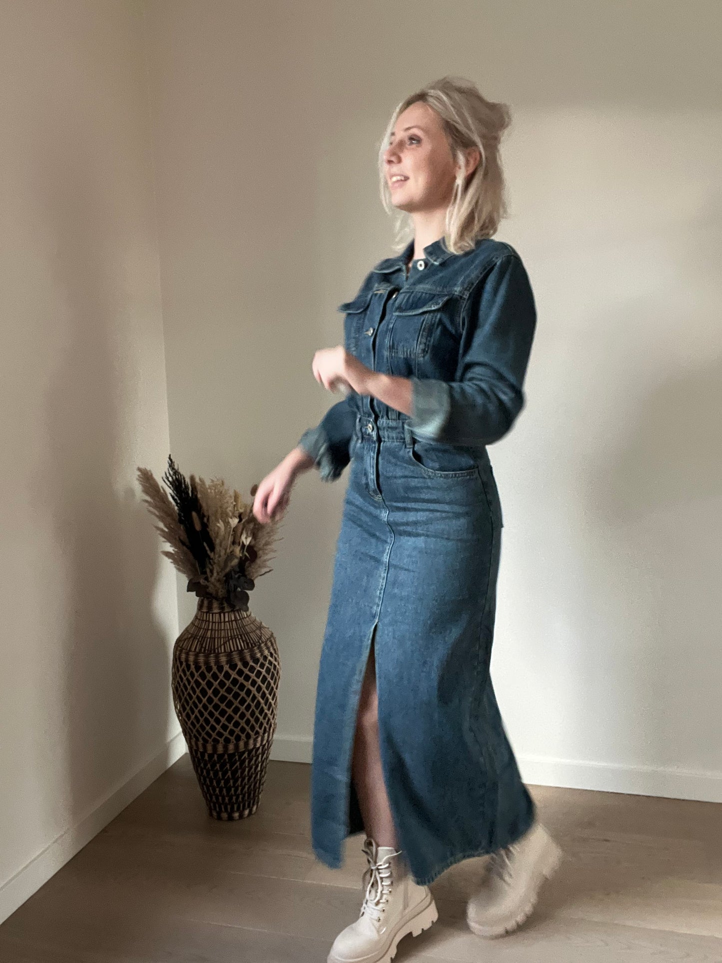 Jeansdress blue