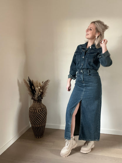 Jeansdress blue