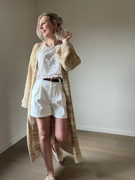 Golden cardigan