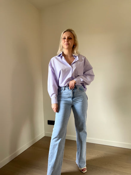 Pastel shirt lilac
