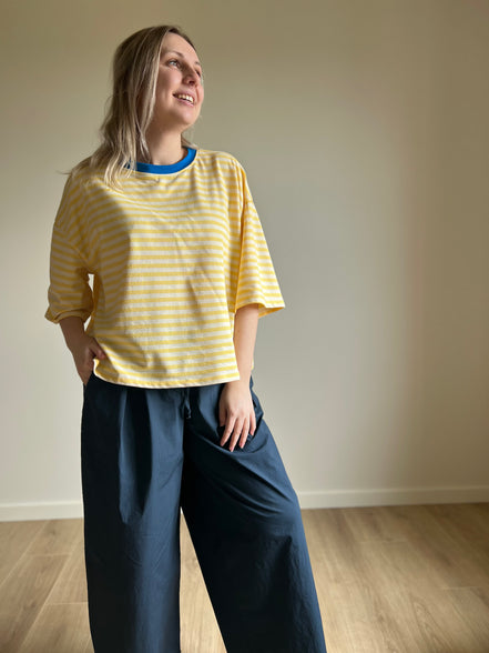Balloon pants marine