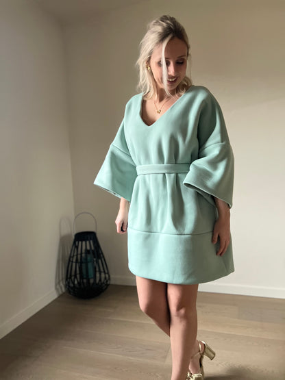 Lune dress mint