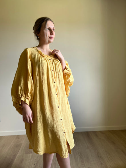 Mais linen blouse dress