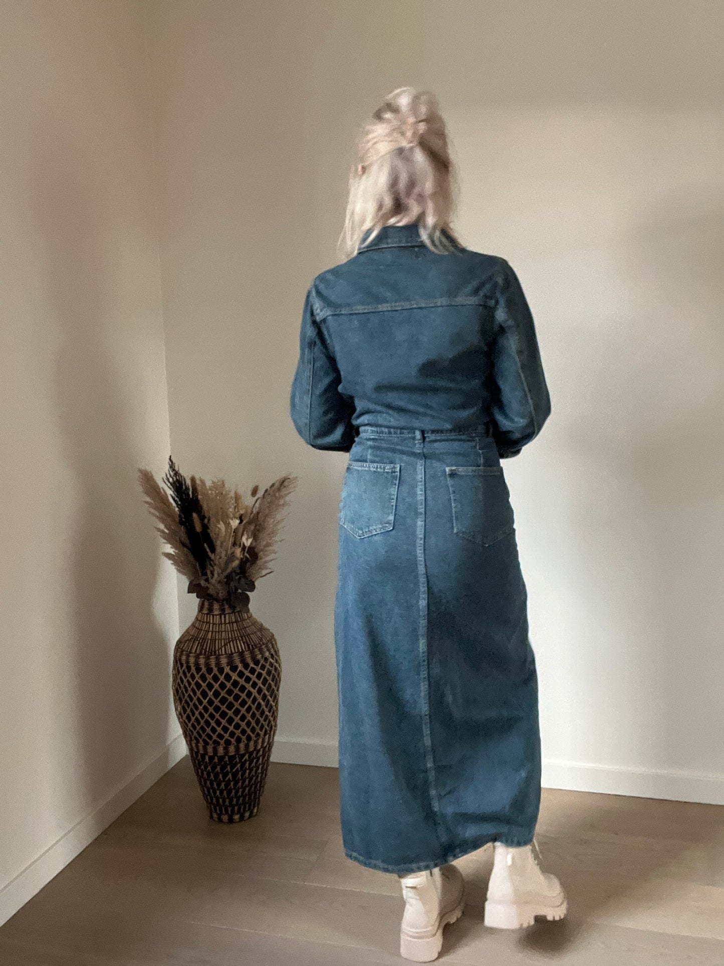 Jeansdress blue