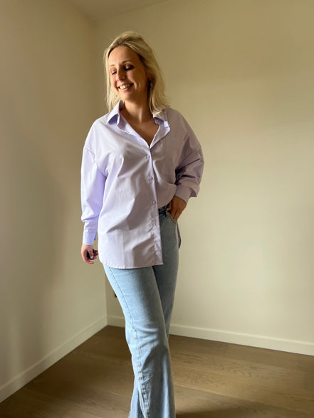 Pastel shirt lilac
