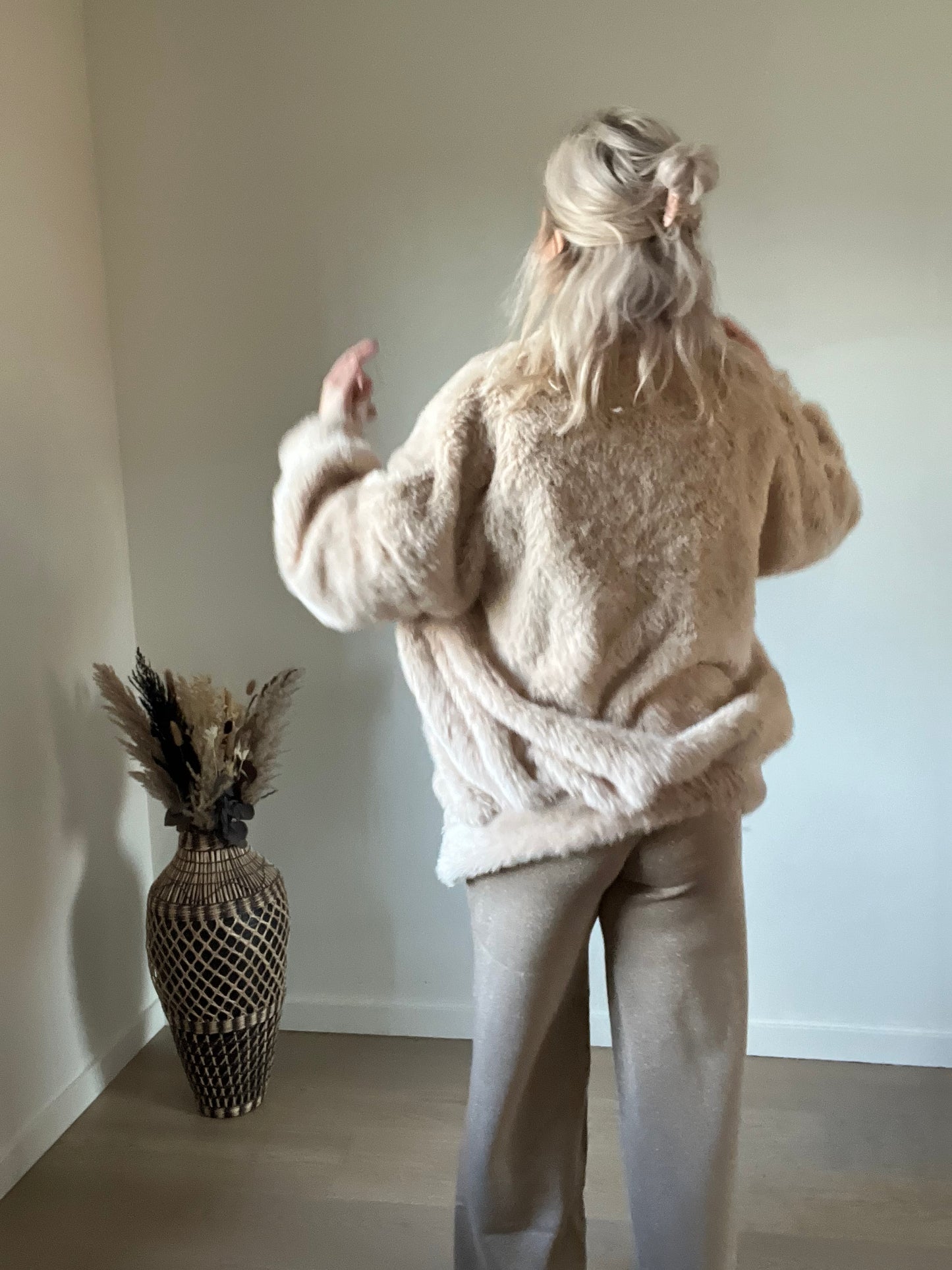 Furr jacket beige