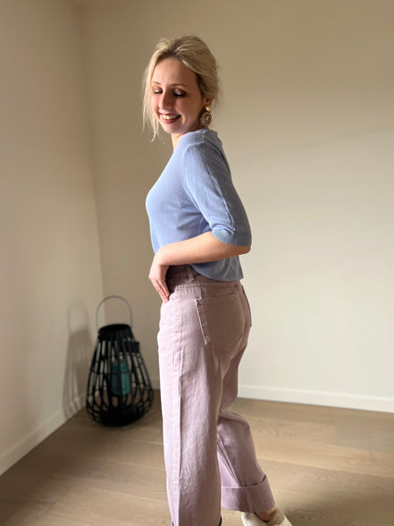 Caro pants violet