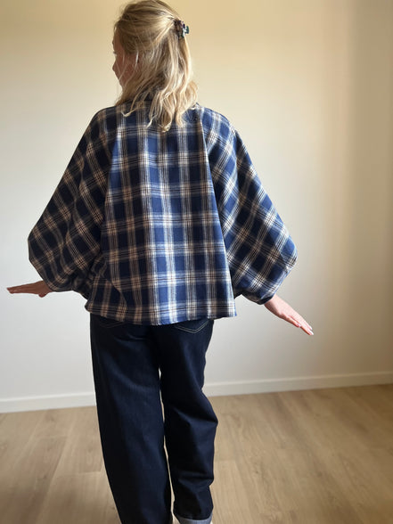 Carreaux shirt - Blue