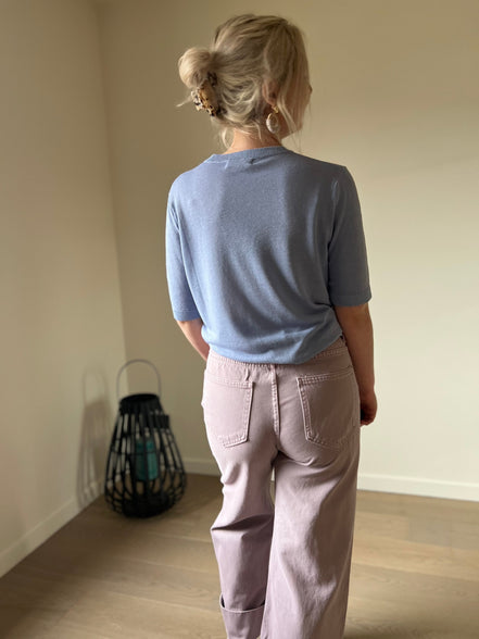 Caro pants violet