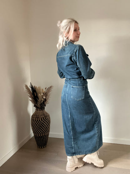 Jeansdress blue